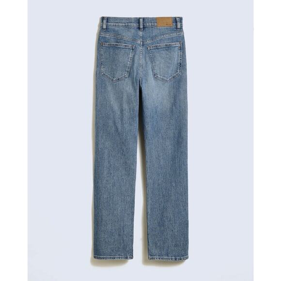 NWT Madewell The 90s Straight Jean 25 Shimmery Clear Rhinestones Enmore Wash - Picture 2 of 16